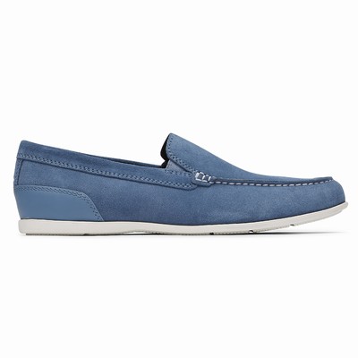 Sapatos Casual Rockport Malcom Venetian Homem Azuis PT-29304